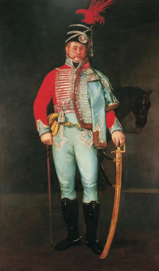 Subay Pantaleón Pérez de Nenin Portresi - Francisco de Goya