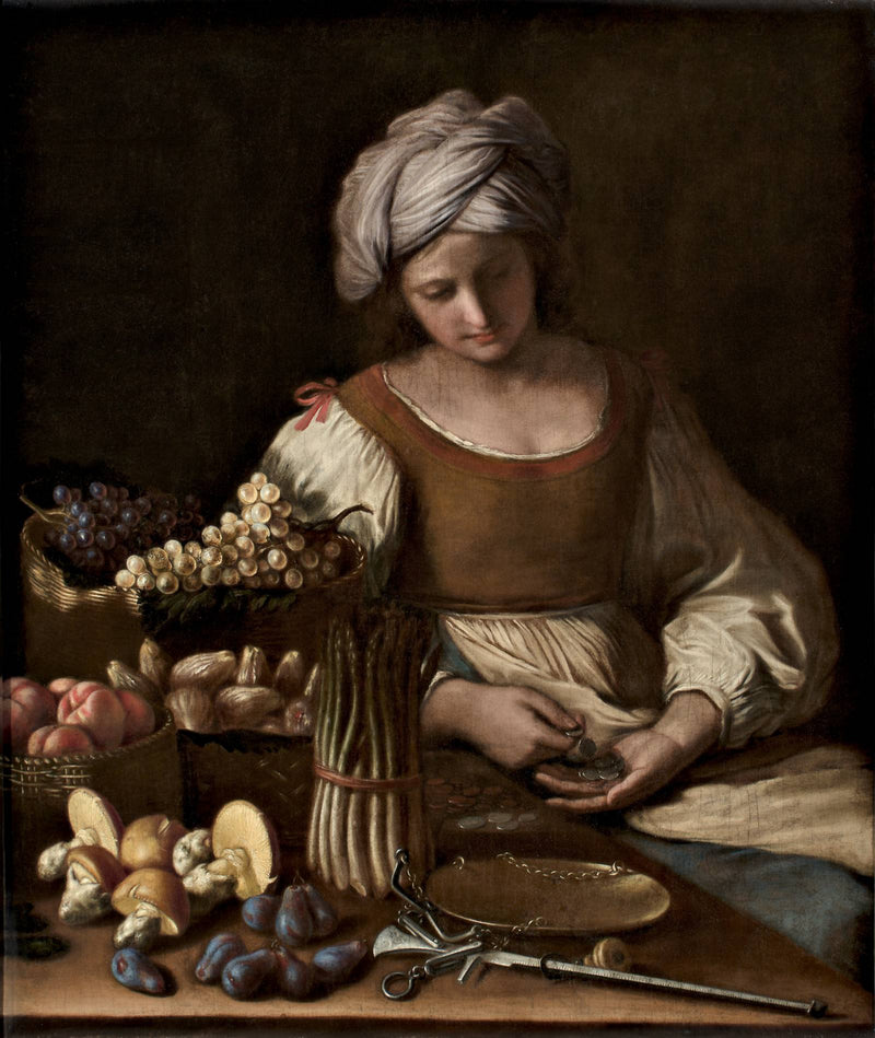 Sebze Satıcısı - Guercino