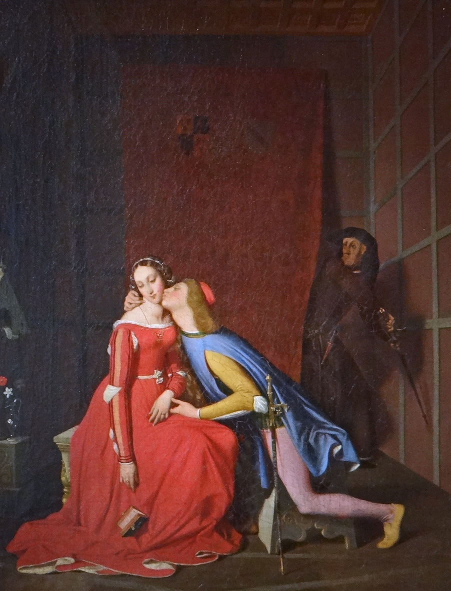 Paolo ve Francesca - Jean-Auguste-Dominique Ingres