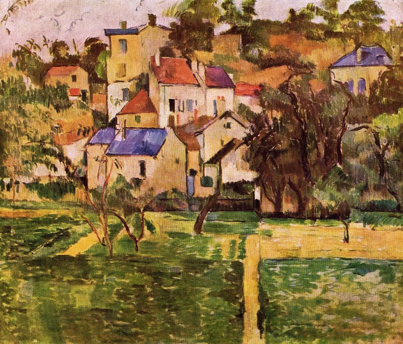 Pontoise'deki Hermitage - Paul Cézanne