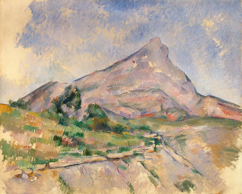 Cezanne'in İnfernets'ten Görünümüyle Sainte-Victoire Dağı - Paul Cézanne