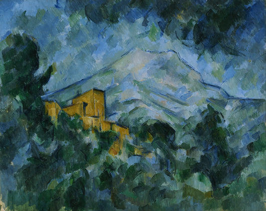 Reproduction du tableau « La Montagne Sainte-Victoire et Château Noir - Paul Cézanne » par Alpha Reproduction en peinture à l’huile