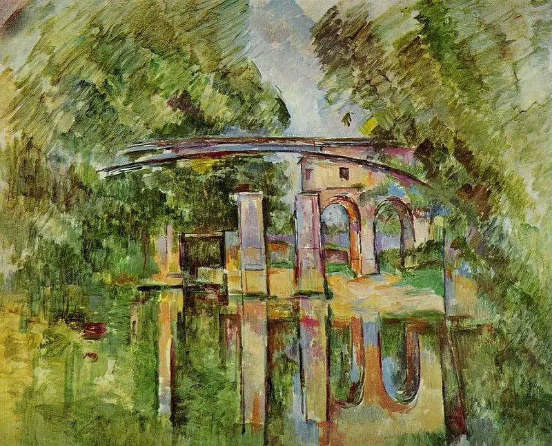 Maisons-Alfort'da Yanan Değirmen - Paul Cézanne