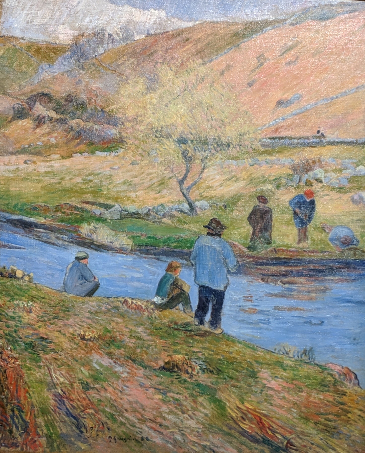 Breton Balıkçılar - Paul Gauguin