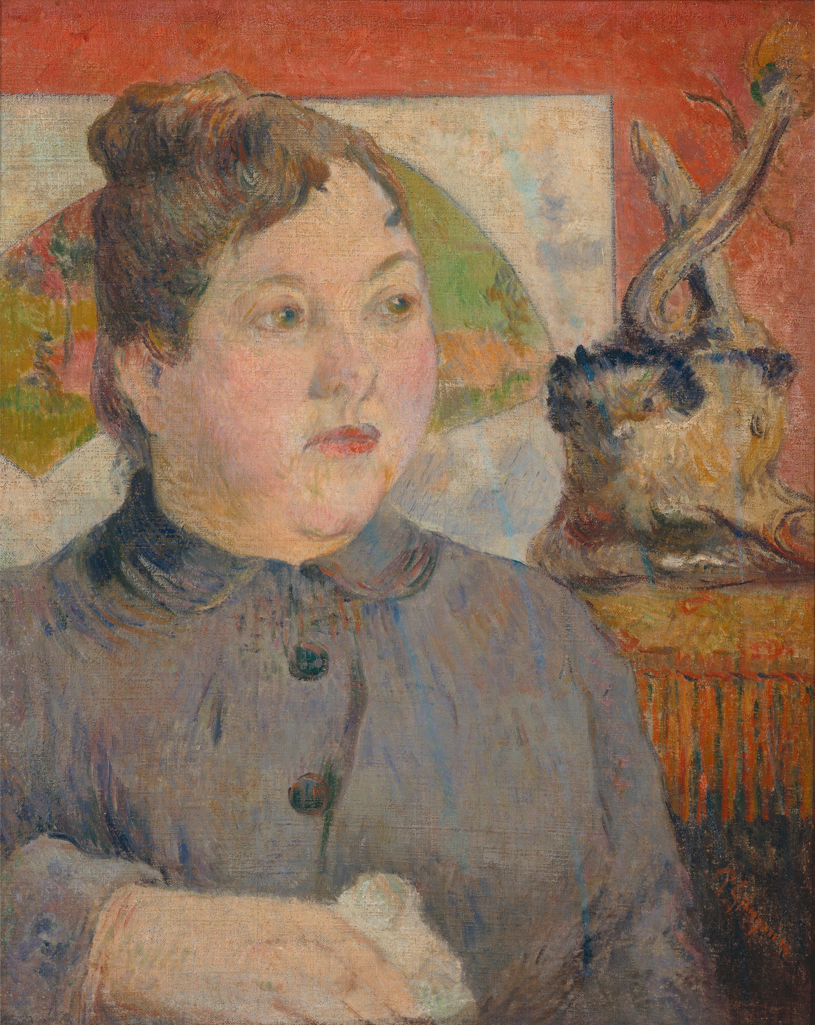 Reproduction du tableau « Portrait de Mme Alexandre Kohler - Paul Gauguin » par Alpha Reproduction en peinture à l’huile