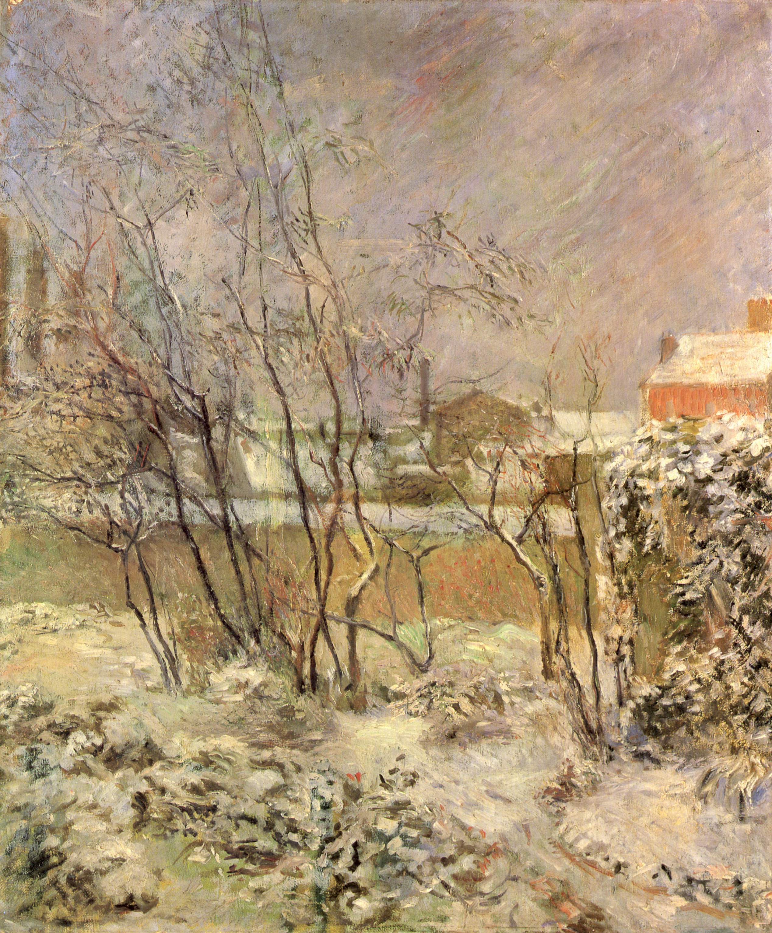 Kar Salgını Carcel Caddesi - Paul Gauguin
