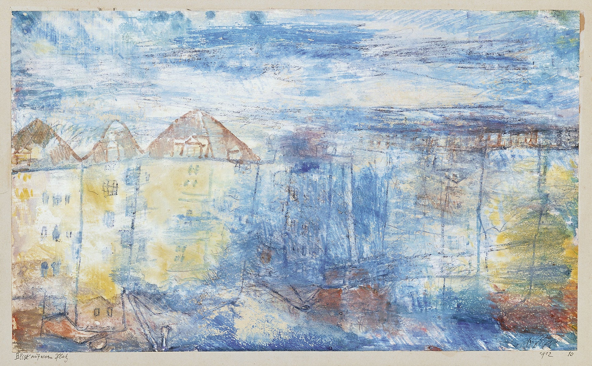 Bir Meydan Manzarası - Paul Klee