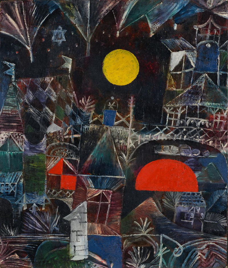 Mondauf Sonnenuntergang MB 0070 - Paul Klee