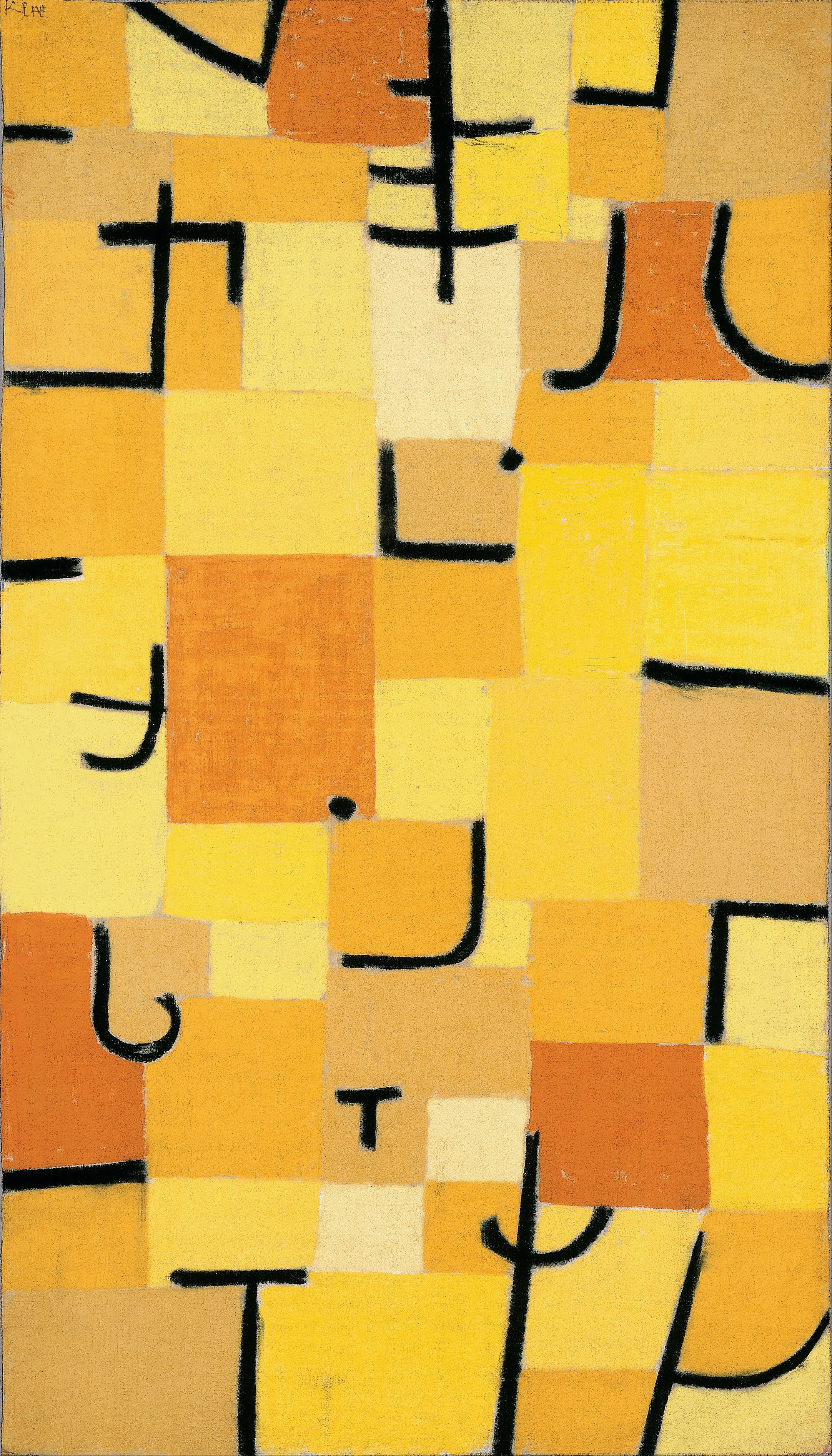 Sarı Paneller - Paul Klee
