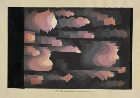 Kırmızıda Füg - Paul Klee
