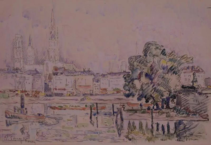 Rouen - Paul Signac