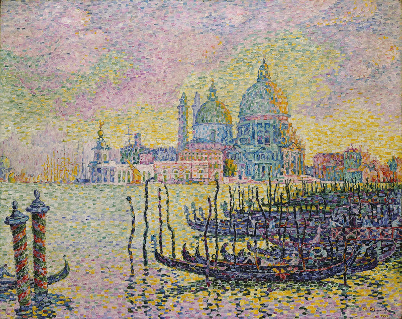 Venedik'teki Büyük Kanal - Paul Signac
