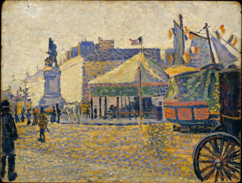 Clichy Meydanı - Paul Signac