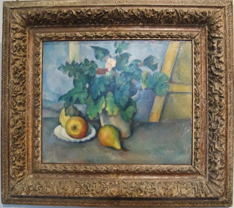 Primrose ve Meyveler - Paul Cézanne