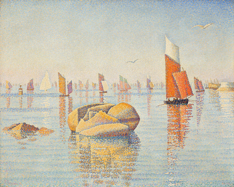 Concarneau. Sabahın Sükuneti. Op. 219 (Larghetto) - Paul Signac