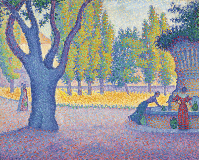 Saint-Tropez, Lices Çeşmesi - Paul Signac