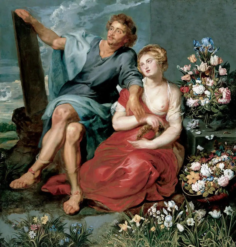 Pausias ve Glycera - Peter Paul Rubens