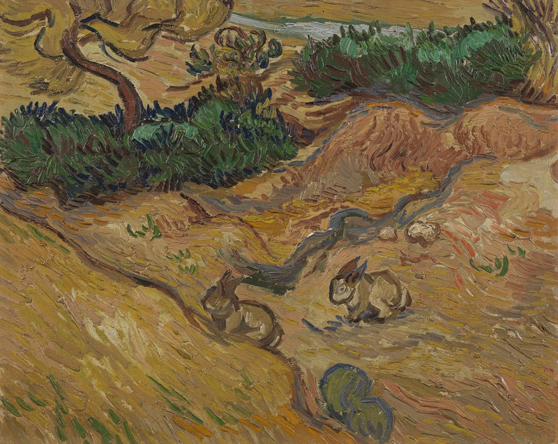 Tavşanlı Manzara - Vincent van Gogh