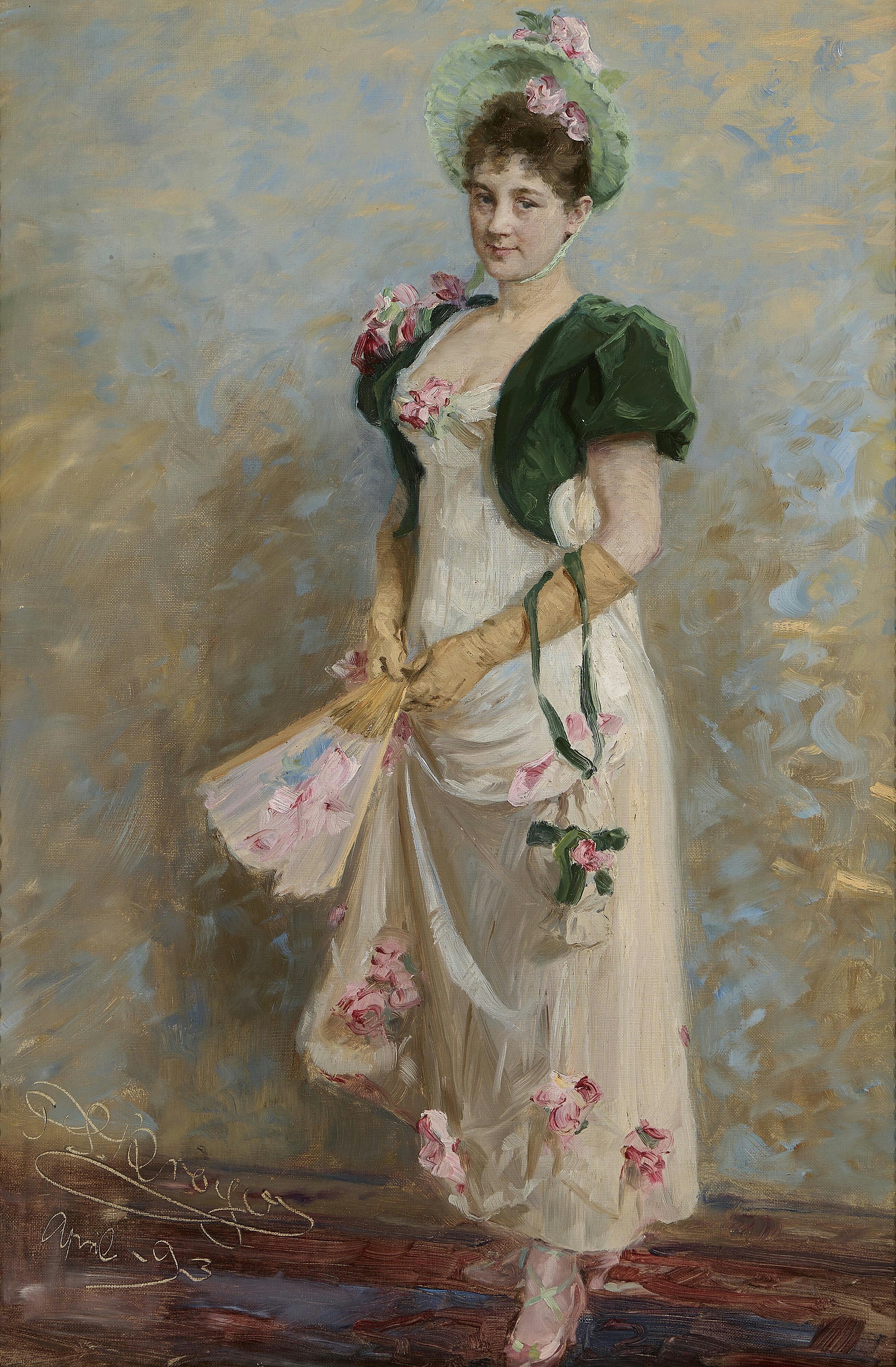 Danimarka Kraliyet Tiyatrosu'ndan Emma Thomsen kostümlü - Peder Severin Krøyer