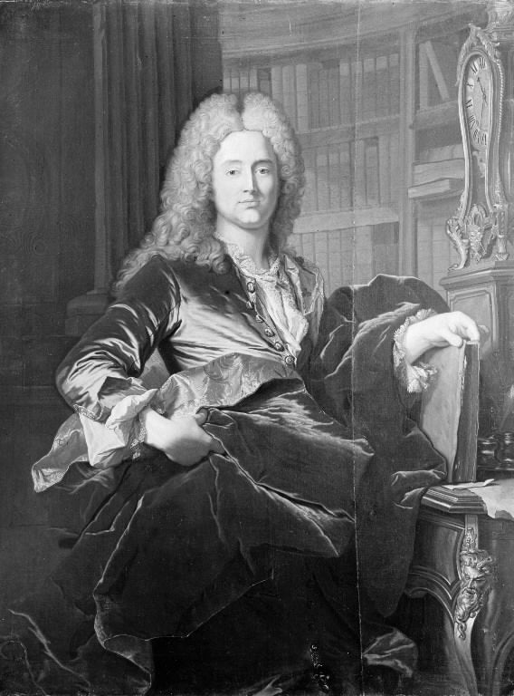 Portrait du juge de la Haute Cour Peder Benzon Mylius - Hyacinthe Rigaud