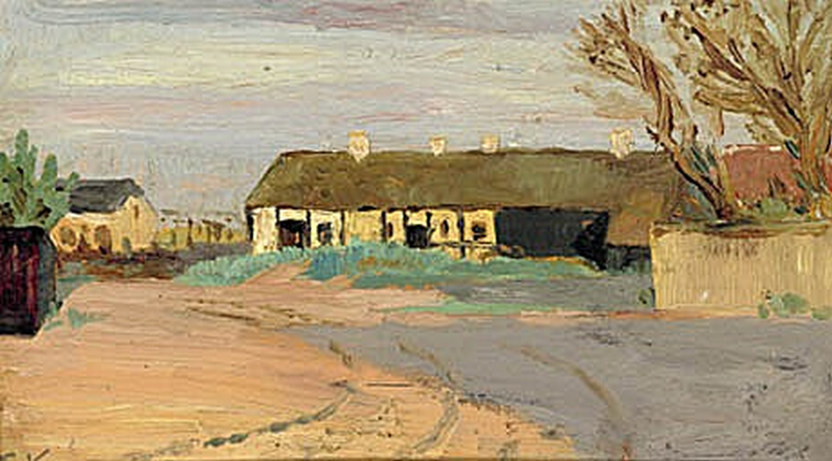 Christoffer'in Evi Alacakaranlıkta. - Peder Severin Krøyer