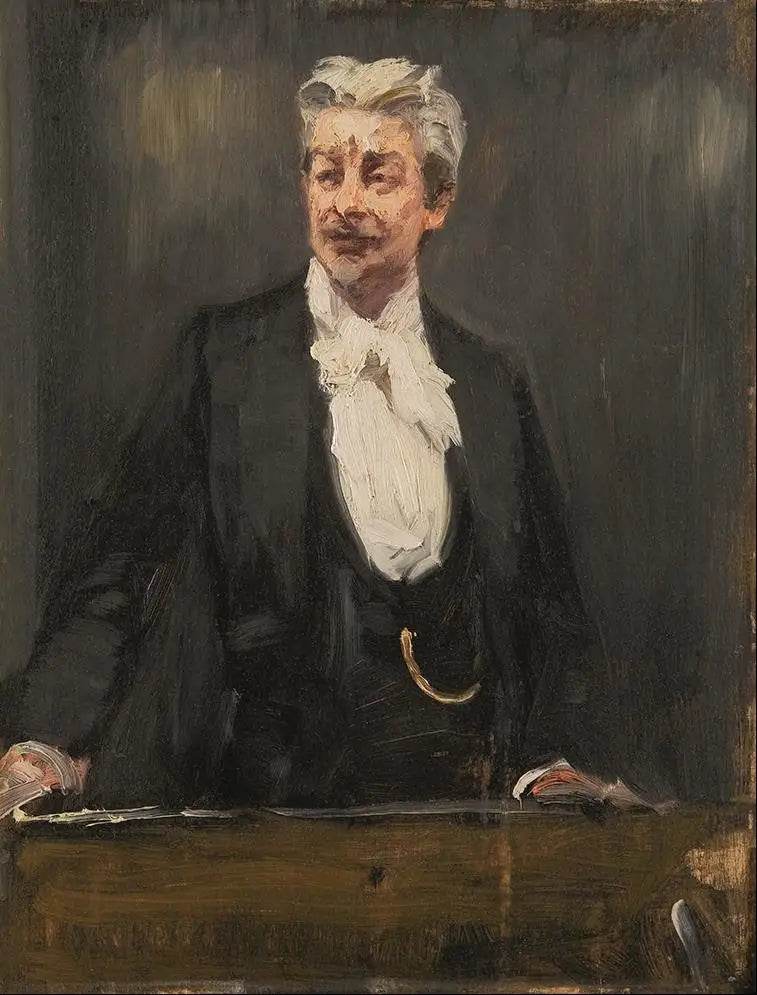Georg Brandes'in Konferans Verdiği Portre - Peder Severin Krøyer