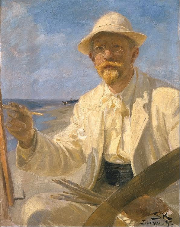 Otoportre, 1897 - Peder Severin Krøyer