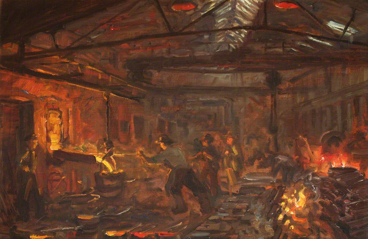 Burmeister ve Wain Demir Döküm - Peder Severin Krøyer