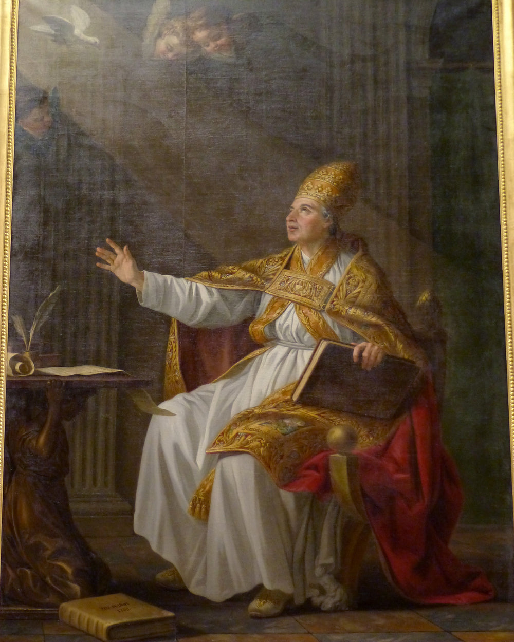 Saint Grégoire Le Grand, pape - Joseph-Marie Vien