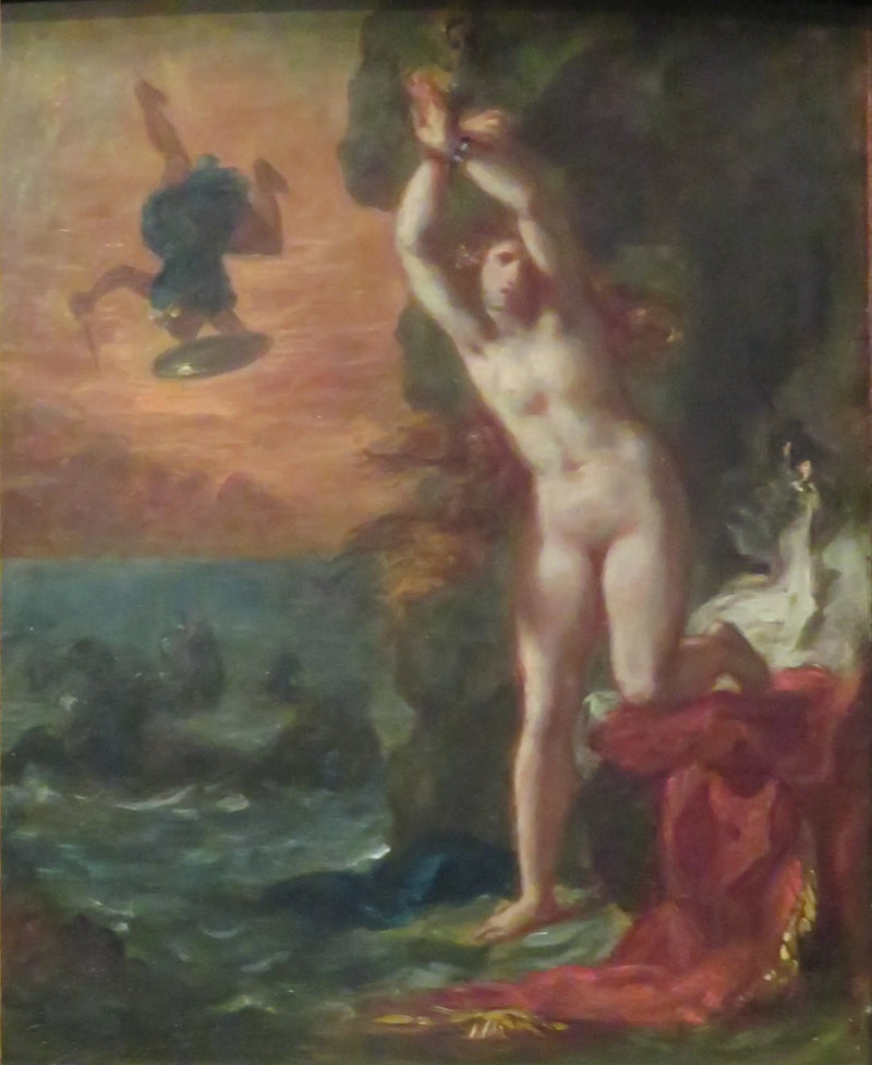 Persée ve Andromeda - Eugène Delacroix