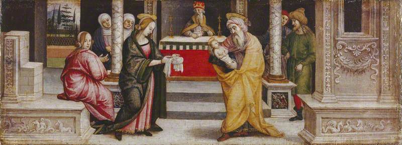 La Présentation au Temple - Pietro Perugino