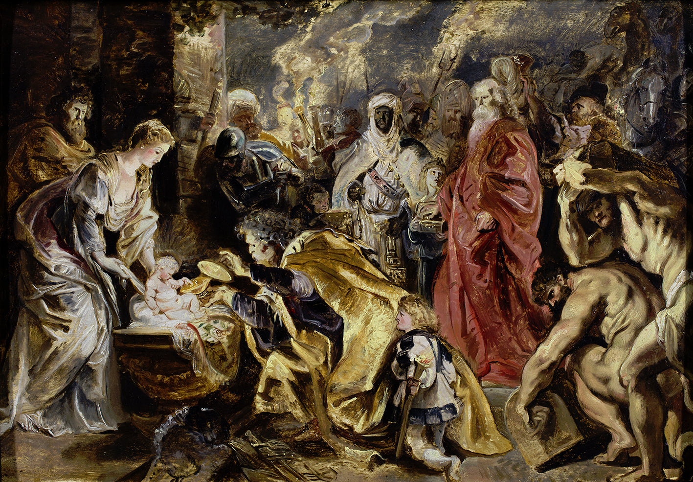 Magi'ye Tapınma - Peter Paul Rubens