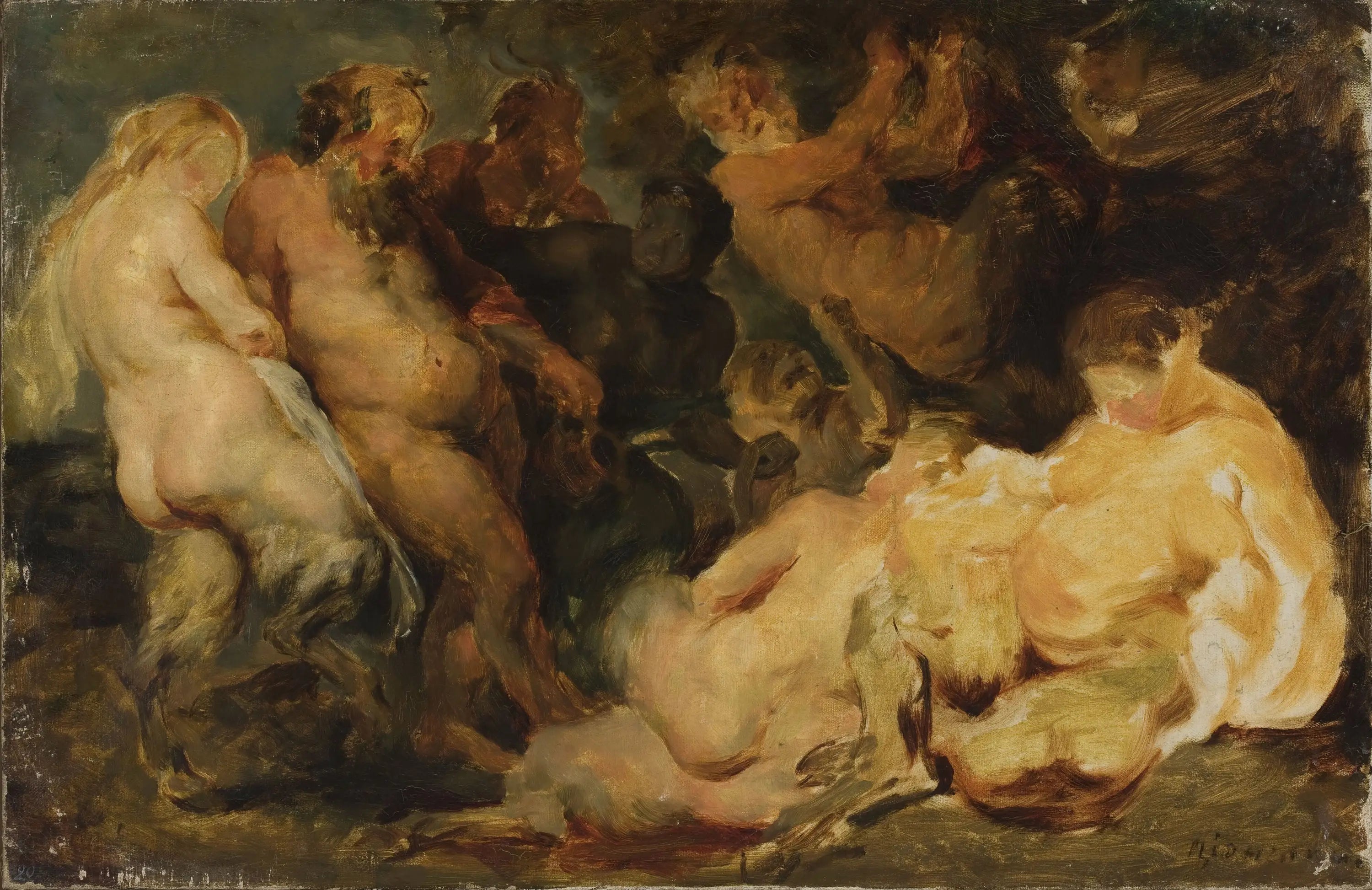 bacchanales - Peter Paul Rubens - Alpha Reproduction