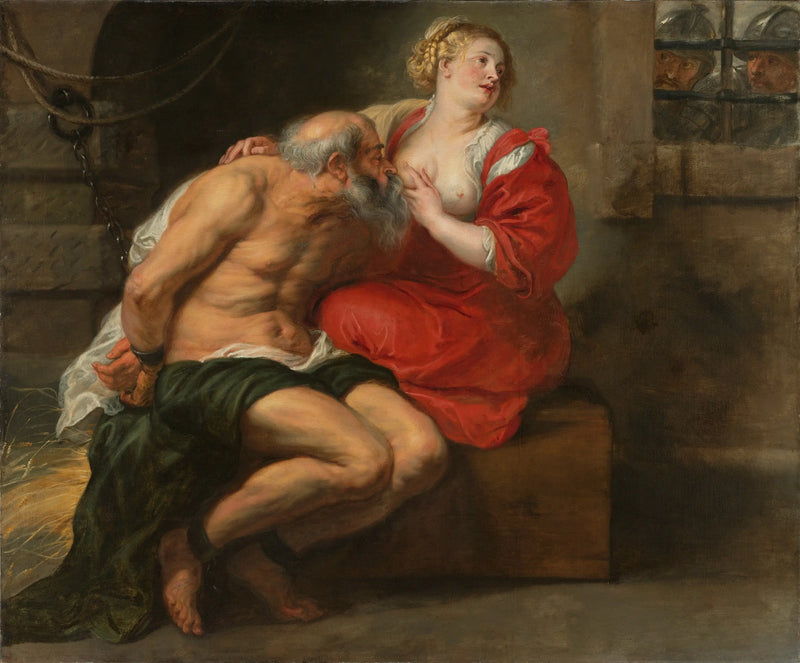 Cimon ve Pero (Roma Hayırseverliği) - Peter Paul Rubens