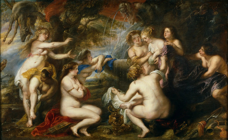 Diane ve Callisto - Peter Paul Rubens