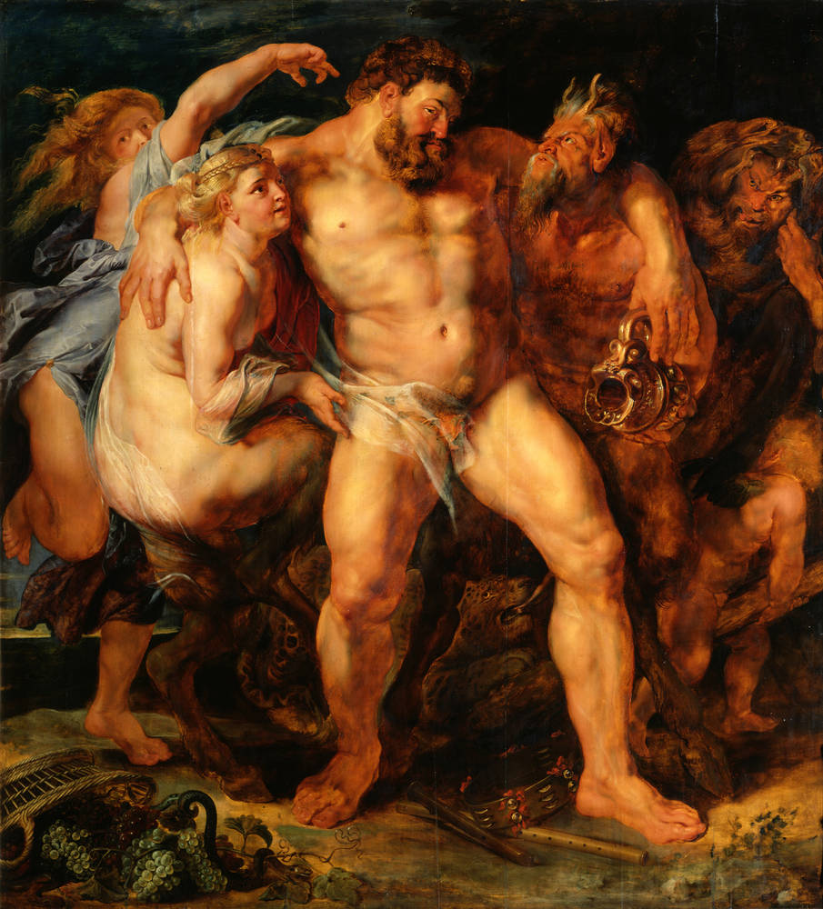 Sarhoş Hercule - Peter Paul Rubens