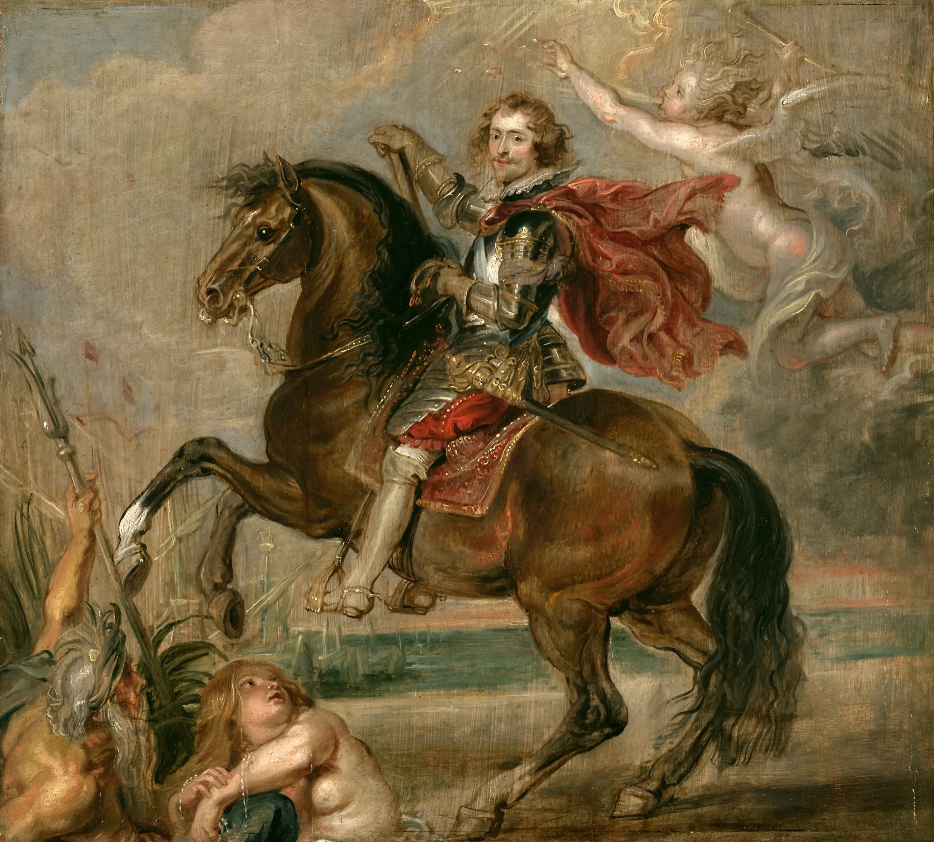 Portrait équestre du duc de Buckingham - Peter Paul Rubens - Alpha Reproduction