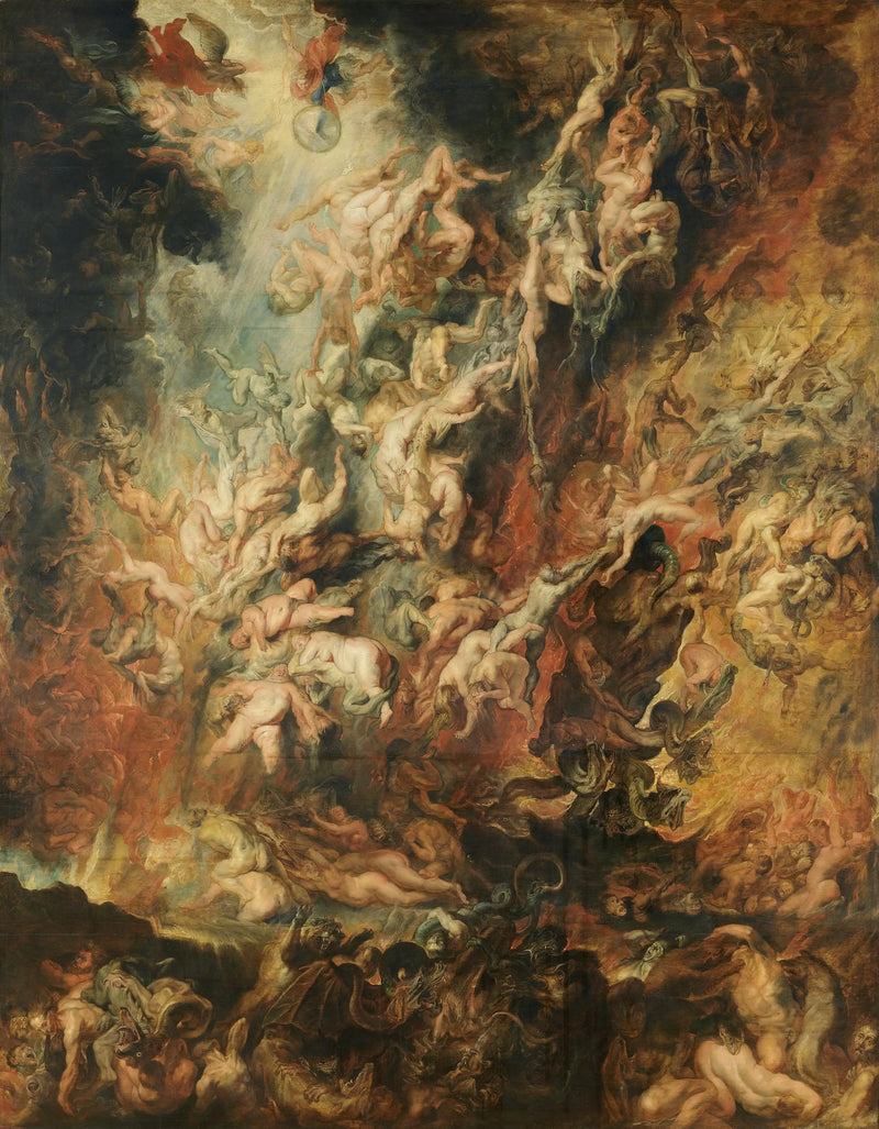 Cehennemden Düşüş - Peter Paul Rubens