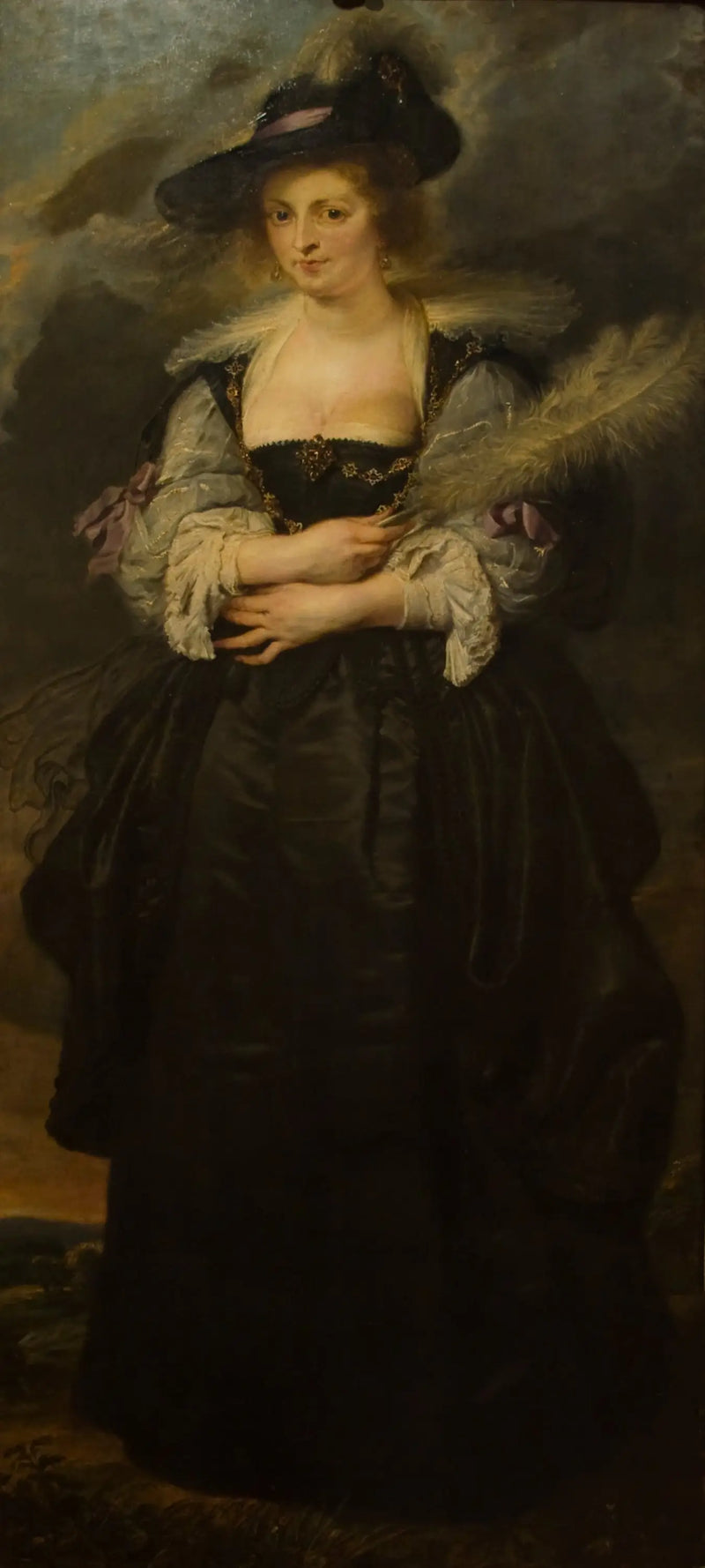 Hélène Fourment Portresi - Peter Paul Rubens