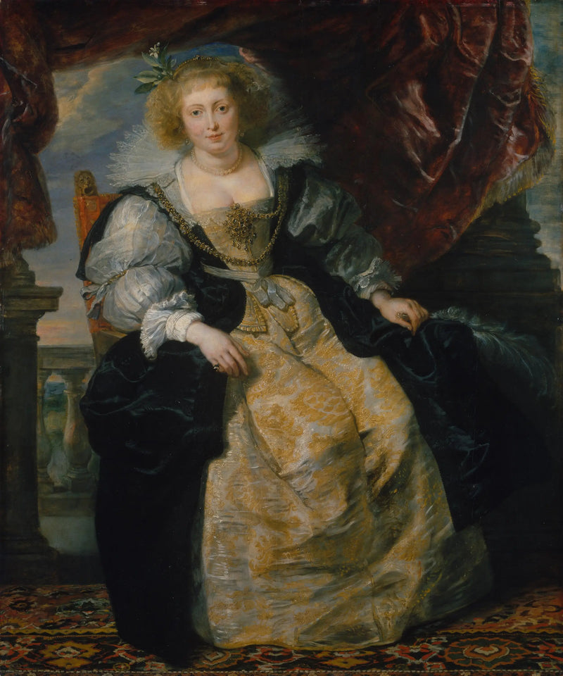 Hélène Fourment gelinliği içinde - Peter Paul Rubens