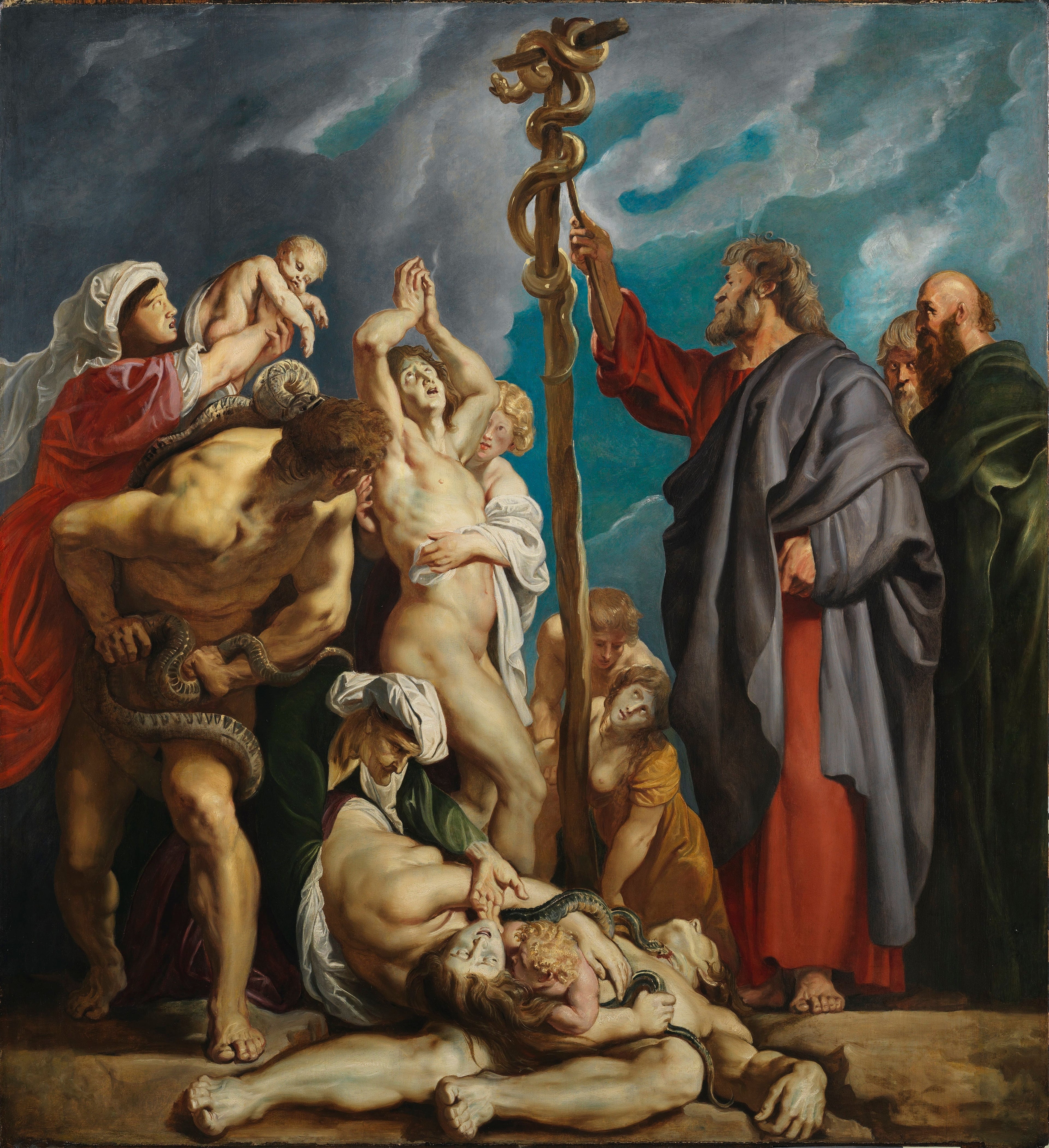 Moïse et le serpent d'airain - Peter Paul Rubens
