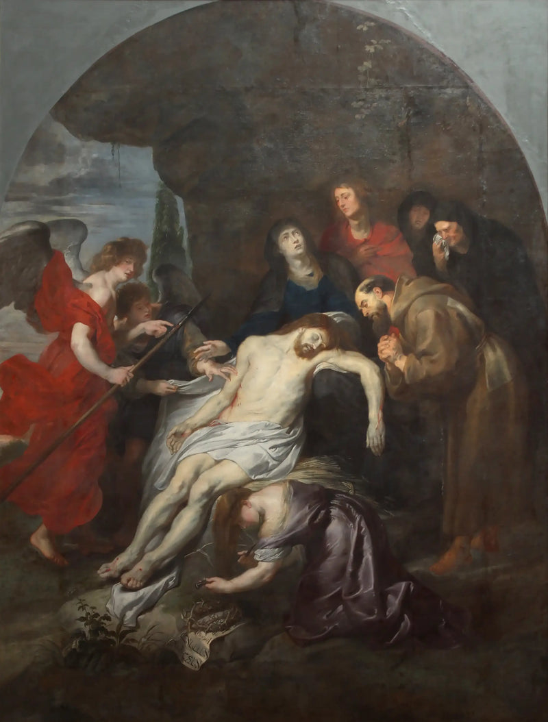 Piéta ve Saint-François - Peter Paul Rubens