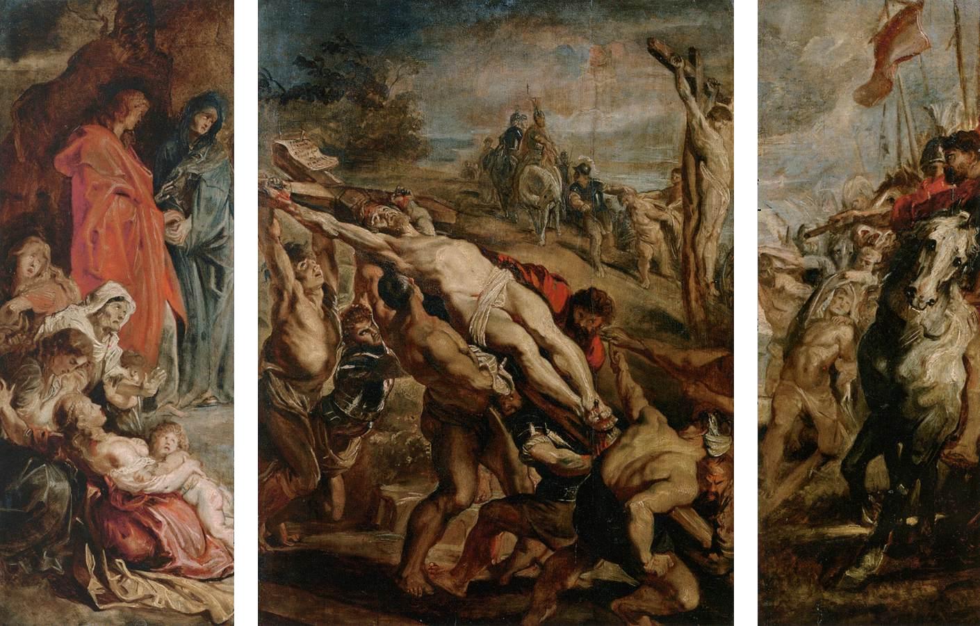 Haçın Kaldırılışı - Peter Paul Rubens