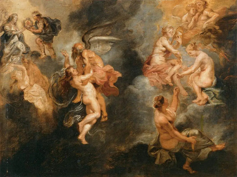 Marie de Médicis'in kaderini çizen üç park - Peter Paul Rubens
