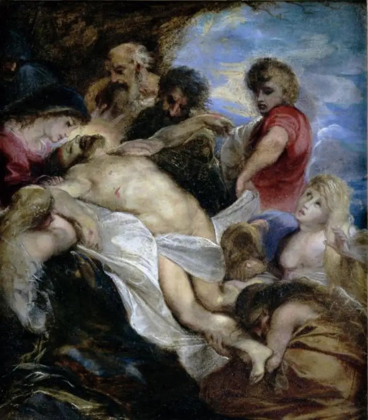Ölü Mesih'in Bedeni Üzerine Yas - Peter Paul Rubens