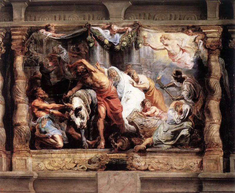 Eucharist Zaferi Putperestliğe Karşı - Peter Paul Rubens