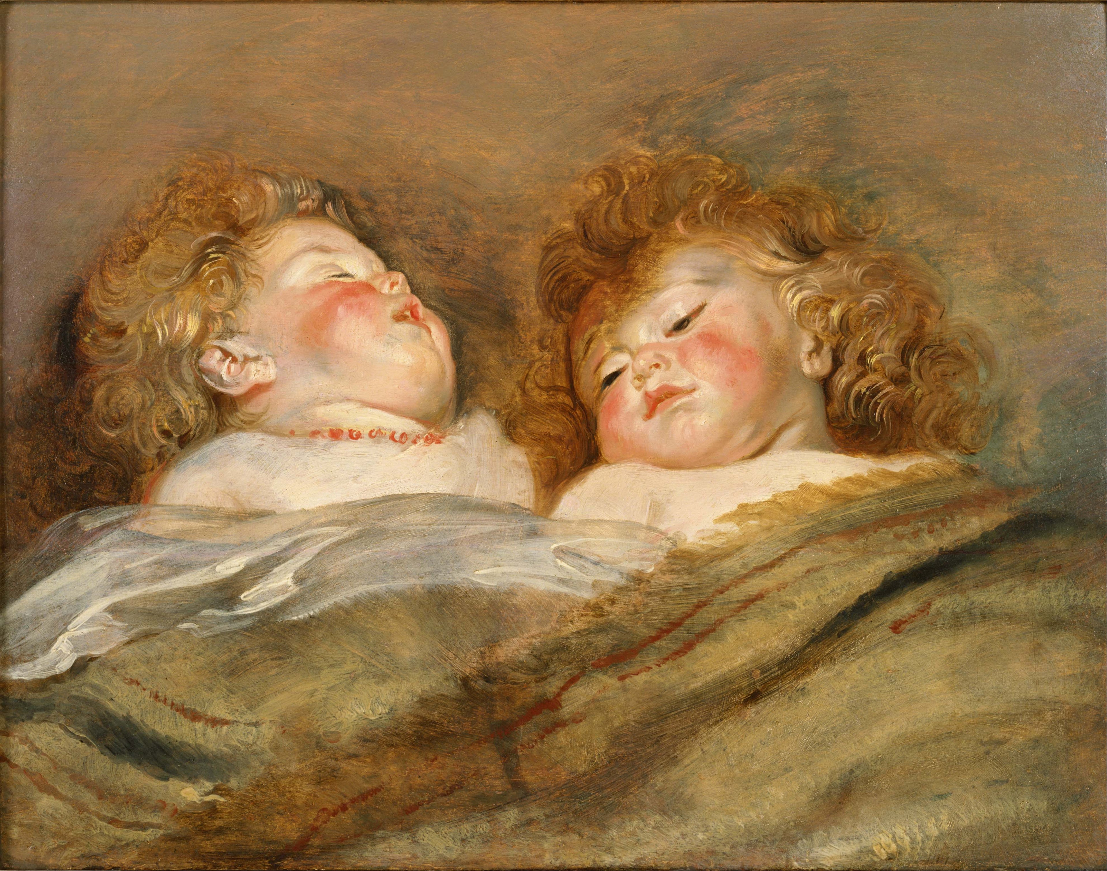 İki uyuyan çocuk - Peter Paul Rubens