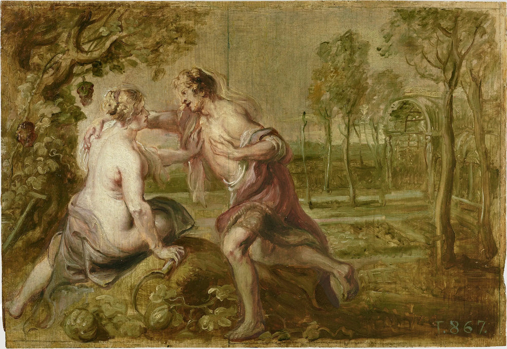 Vertumne et Pomone - Peter Paul Rubens - Alpha Reproduction