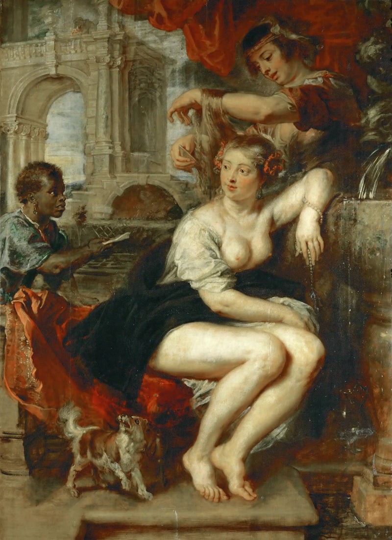 Bethsabée Çeşmede - Peter Paul Rubens
