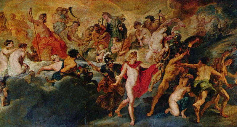 Tanrıların Meclisi - Peter Paul Rubens